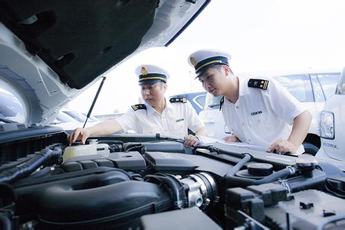 車輛暫時進出口進口前的工作是怎么做的？